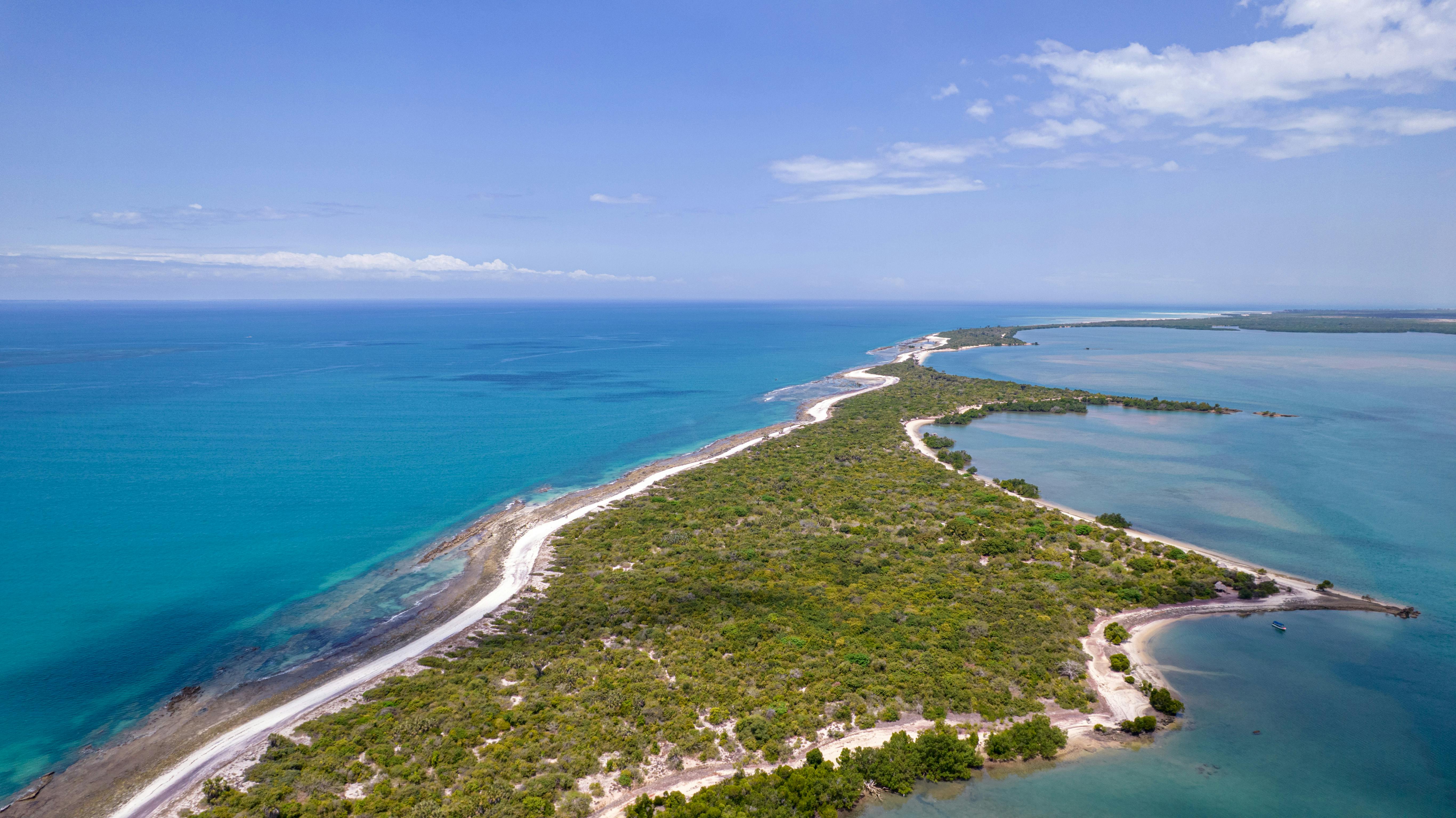 Vista aérea de República Dominicana